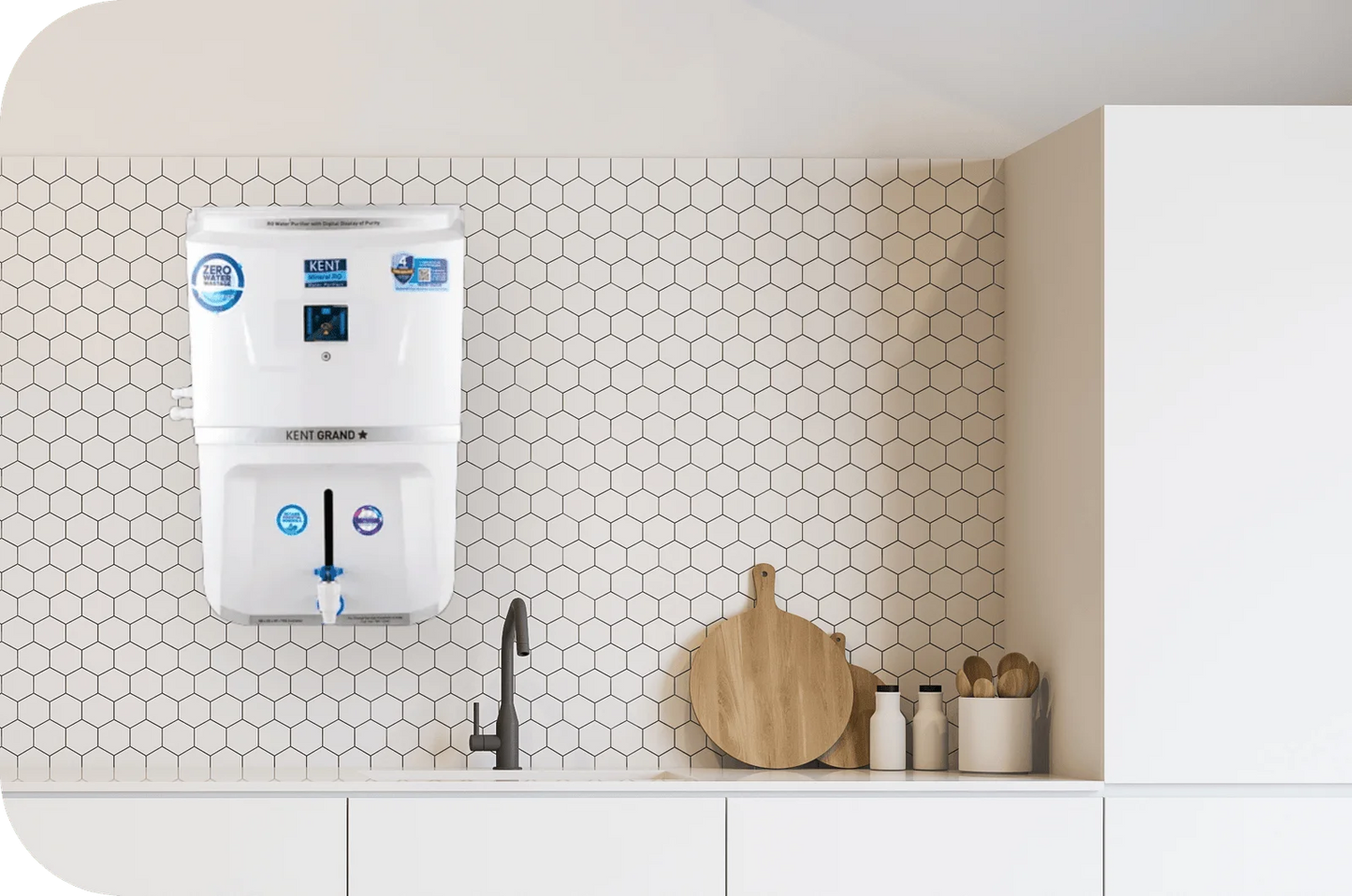 Kent Grand Star RO + UV + UF + TDS + Alkaline + Copper Water Purifier – 9L