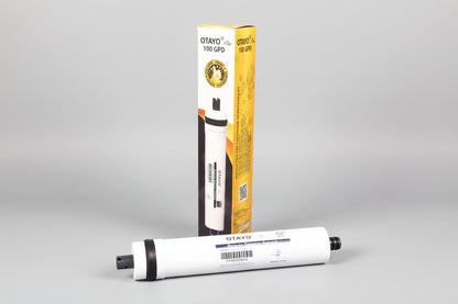 Otayao water filter cartridge packaging with a white background