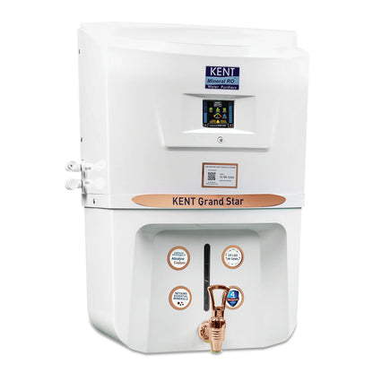 Kent Grand Star RO + UV + UF + TDS + Alkaline + Copper Water Purifier – 9L