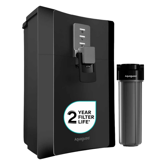 Aquaguard Sure Hydra RO + UV 2X Water Purifier – 2 Year Filter Life | Mega Sediment Filter