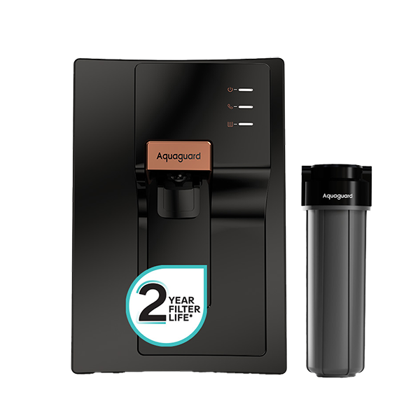 Aquaguard Aspire Nova 2X RO + UV Stainless Steel Water Purifier – 6 L