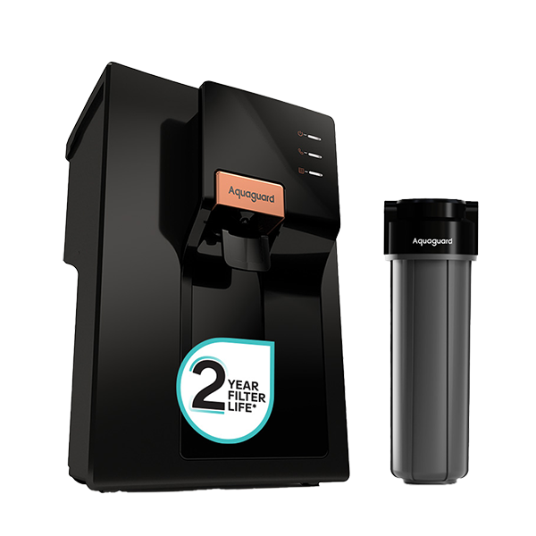 Aquaguard Aspire Nova 2X RO + UV Stainless Steel Water Purifier – 6 L