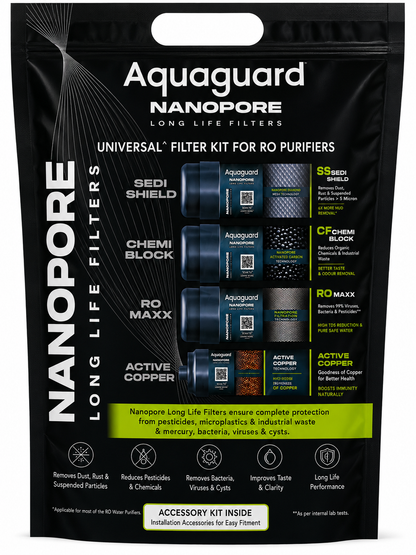 Aquaguard Nanopore Universal RO Filter Kit Chennai | RO Service Spare Kit for Water Purifier