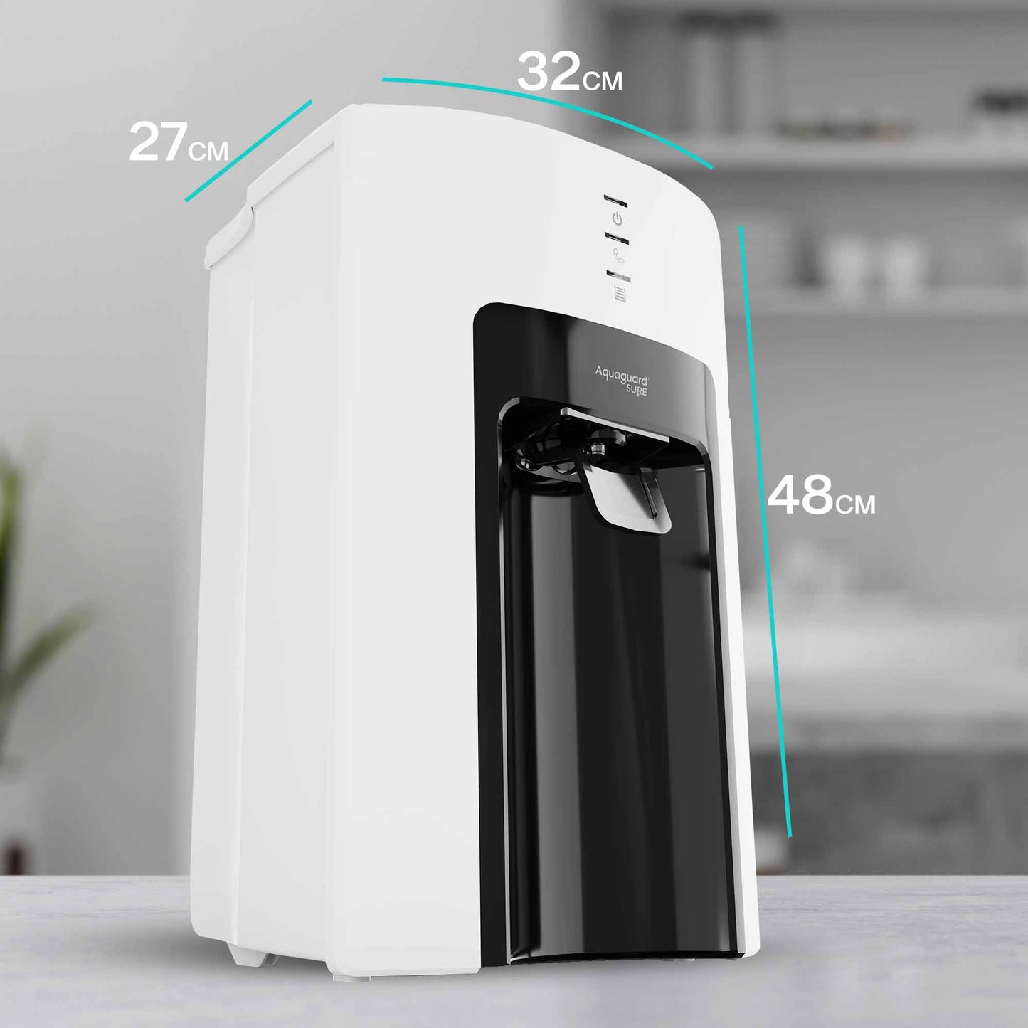 Aquaguard Sure Champ RO + UV 2X Water Purifier – 6L