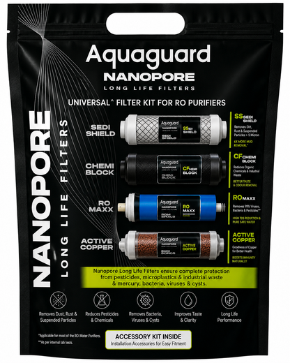 Aquaguard Nanopore Universal RO Filter Kit Chennai | RO Service Spare Kit for Water Purifier
