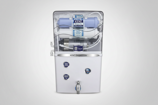 Kent Elegant Lite water purifier on a white background